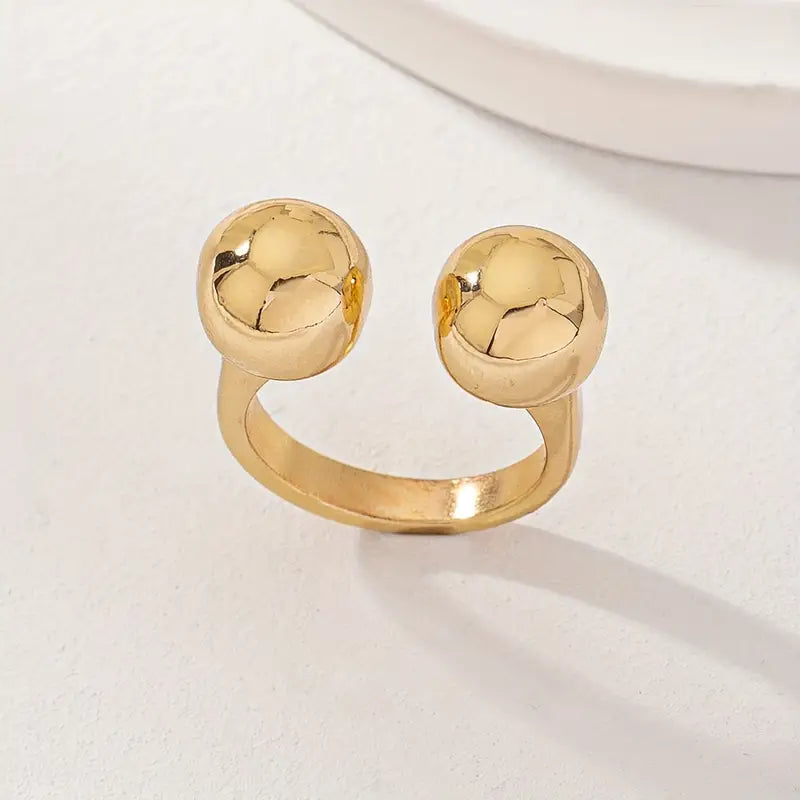 Orbs Golden Ring