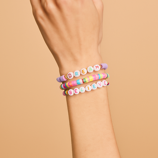 Dream & Believe Bracelet Set