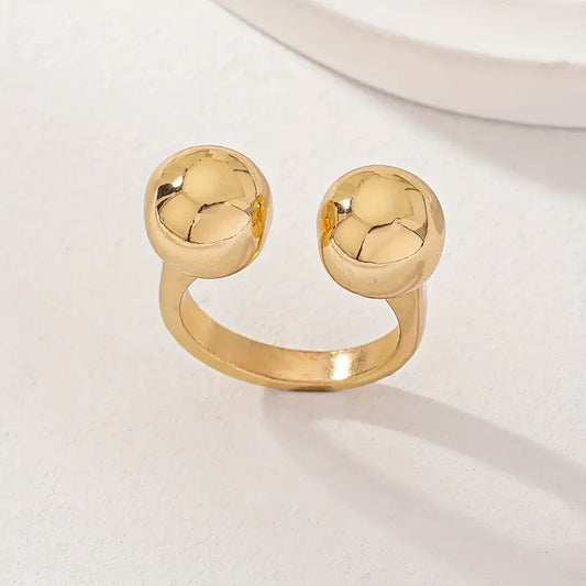 Orbs Golden Ring