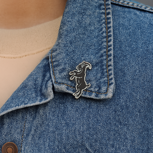 Black Goat Pin